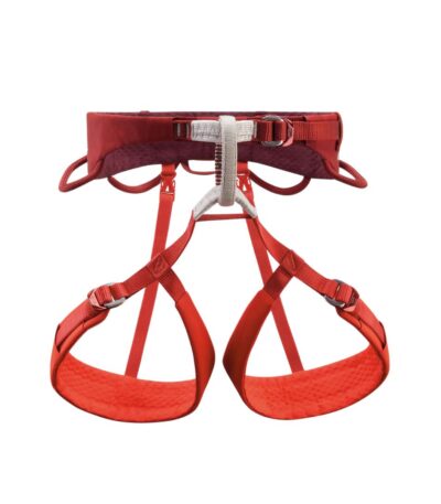 Arnés Petzl ADJAMA cómodo y ajustable para escalada deportiva y tradicional