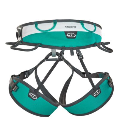 Arnés Ascent ajustable y polivalente para escalada deportiva y alpinismo