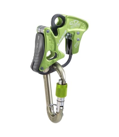 Asegurador descensor ALPINE UP de Climbing Technology para montaña y alpinismo