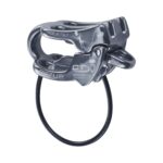 Asegurador negro y descensor BE UP de Climbing Technology, multiuso y compatible con cuerdas dobles, gemelas y simples