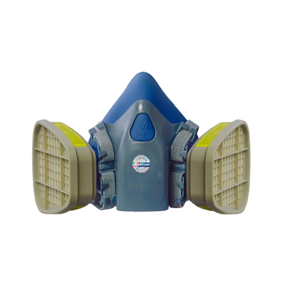 Respirador Astara Eco Multipropósito Siliconado 7502 con Cartucho 6001