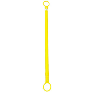 Barra retráctil amarillo