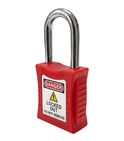 candado de bloqueo loto con arco de acero 1.5 beian lock