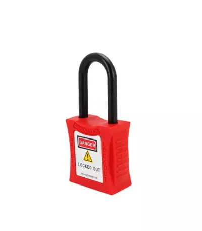 candado de bloqueo loto con arco de nylon 1 pulgada beian-lock s02