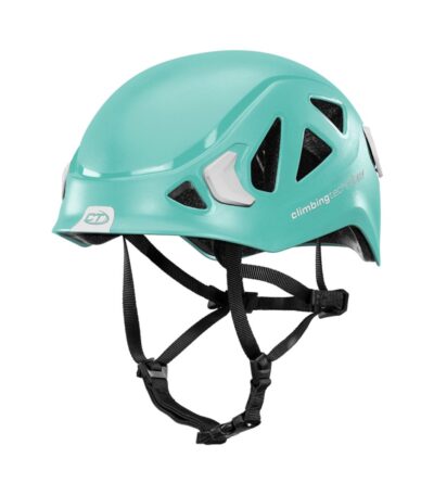 Casco ECLIPSE para escalada y alpinismo con ventilación y diseño envolvente