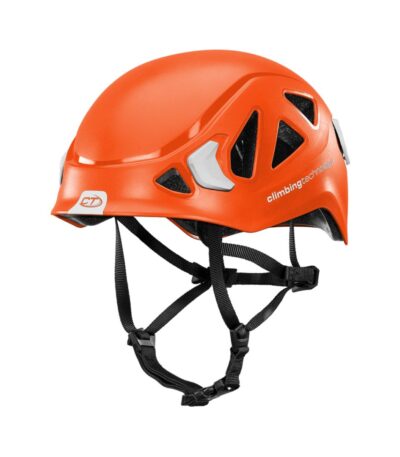 Casco ECLIPSE para escalada y alpinismo con ventilación y diseño envolvente