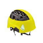Casco Petzl STRATO VENT alta visibilidad con ventilación y ajuste cómodo para trabajos profesionales en altura o suelo.