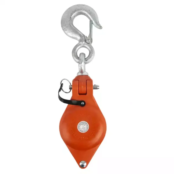 Polea para Línea de Mano Color Naranja