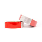 Cinta reflectiva de rojo y blanco 2″ - Imagen 2