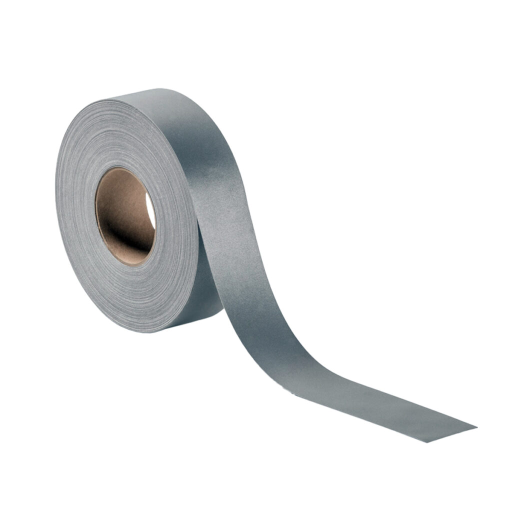 Cinta reflectiva textil 1″