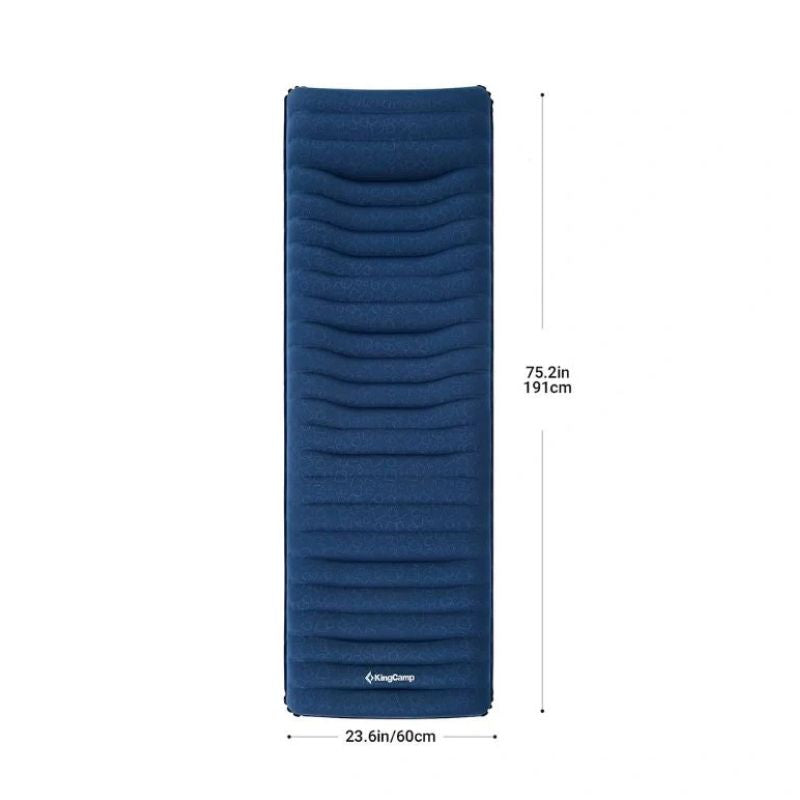 KingCamp Deluxe Single colchoneta inflable KingCamp Deluxe Single colchoneta inflable