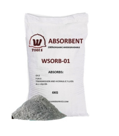 ABSORBENTE ORGANICO AL 100% x 06KG WSORB-01