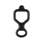 Descensor en ocho Petzl HUIT ANTIBRULURE con recubrimiento antiquemaduras para mayor seguridad en descensos largos