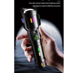 Dexbo Táctico 60W linterna LED recargable