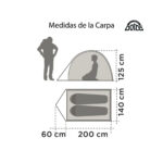Doite Andina XR2 carpa 3 estaciones