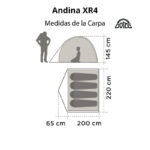 Doite Andina XR4 carpa 3 estaciones