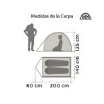 Doite Zander 2 carpa 2 personas