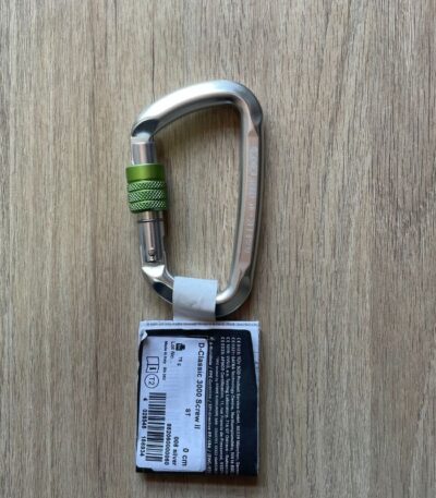 Mosquetón Edelrid D-Classic 3000 Screw