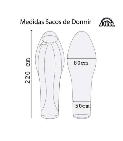 Doite Explorer Down bolsa de dormir de pluma