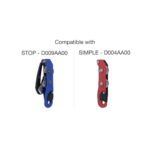 Mosquetón Petzl FREINO Z con gancho de frenado para descensores STOP y SIMPLE, ideal para espeleología - compatibilidad