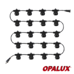 GUIRNALDA DE 20 SOCKETS DECORATIVOS