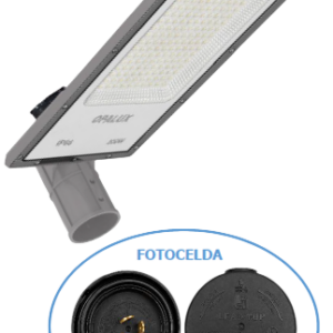 LUMINARIA P/PASTORAL CON FOTOCELDA 200W