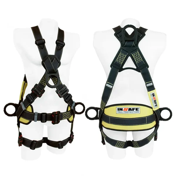 Arnés 4 Argollas para Arco Eléctrico con Soporte Lumbar