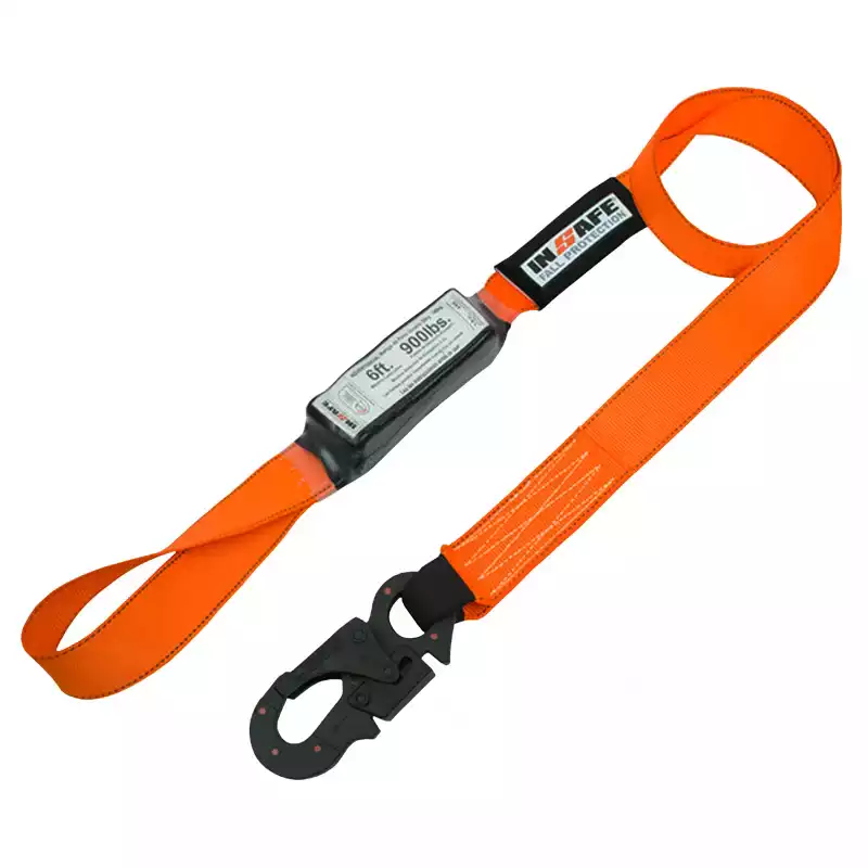 insafe-in-8020-2d.webp Eslinga Sencilla con Absorbedor Dieléctrico y Argolla en Reata - Imagen 1