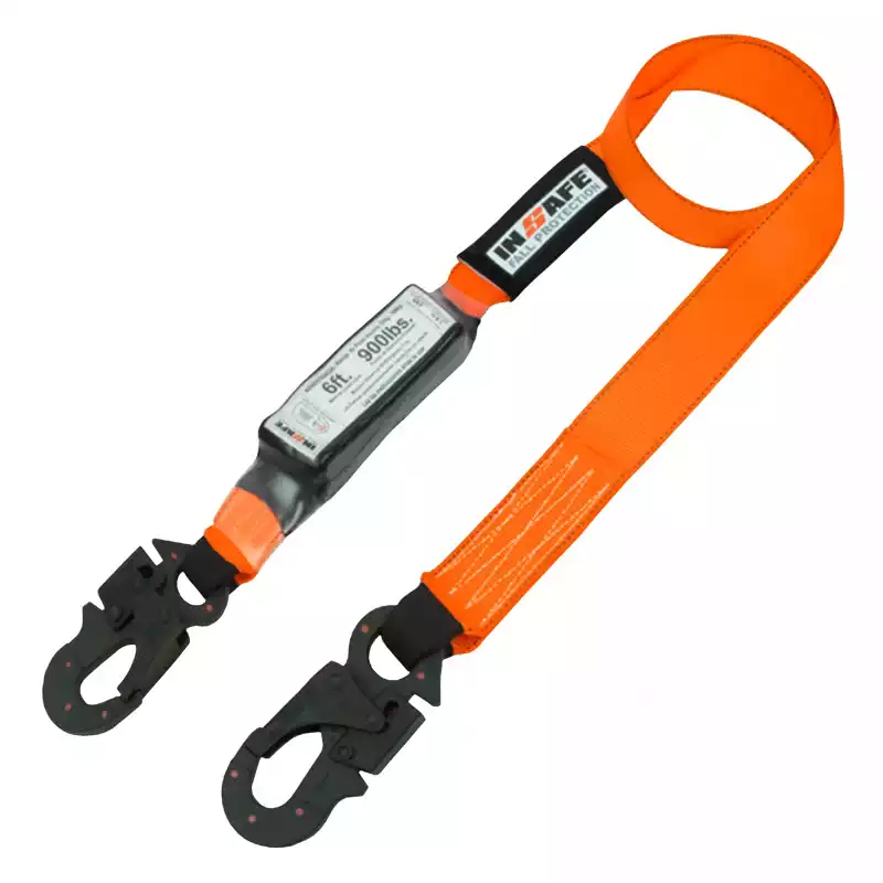 insafe-in-8020-d-1.webp Eslinga Sencilla con Absorbedor y Ganchos Dieléctricos - Imagen 1