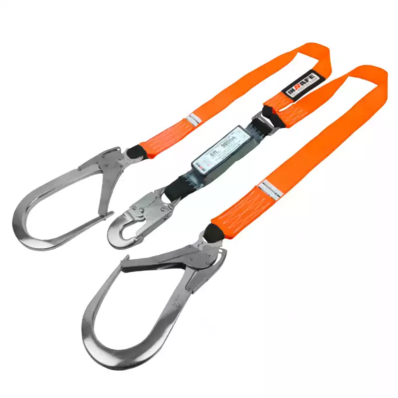 insafe-in-8021-esp.webp Eslinga en Y con Absorbedor y Ganchos en Aluminio de 110mm de apertura - Imagen 1