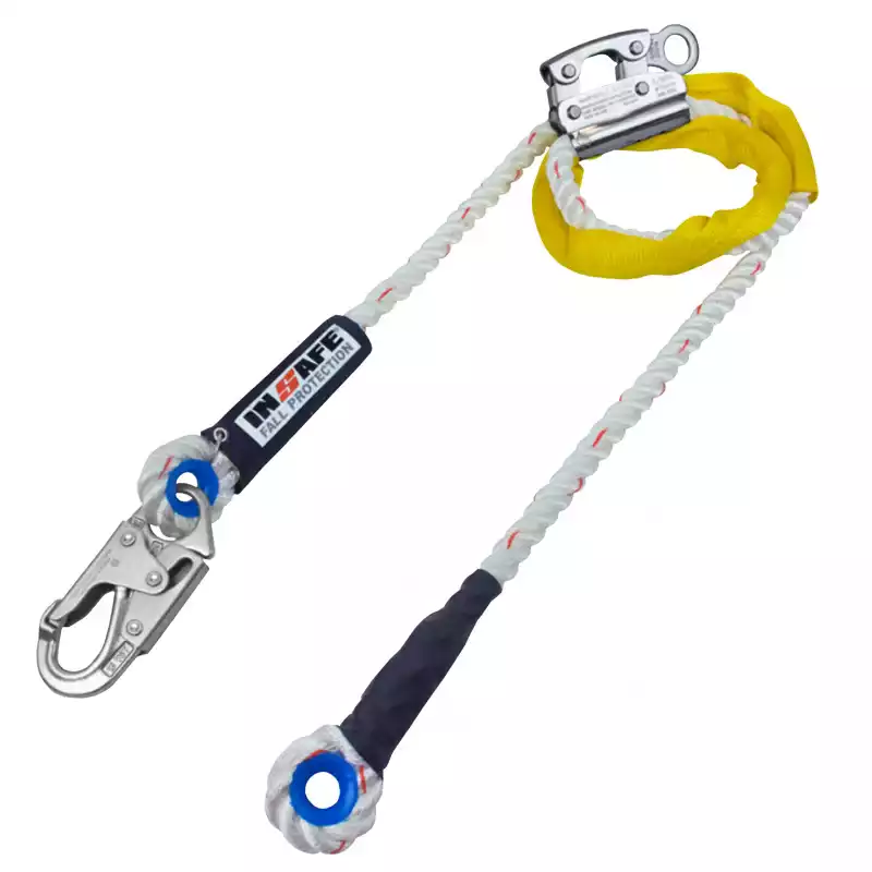 insafe-in-8040-rf.webp Eslinga de Posicionamiento en Cuerda 16mm Torcida con Freno - Imagen 1