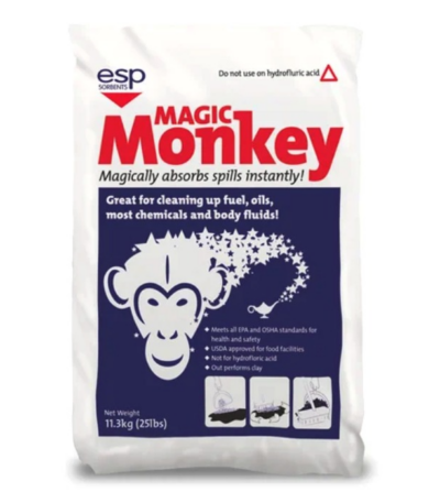 ABSORBENTE GRANULADO MAGIC MONKEY BOLSA 25 LIBRAS MM225
