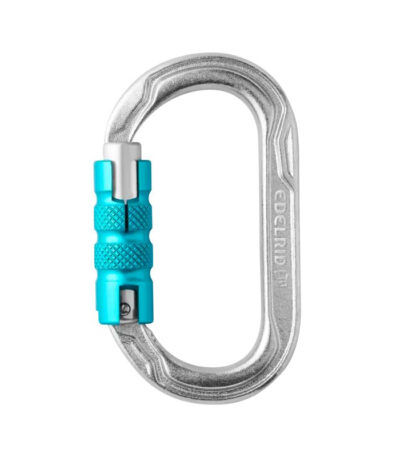 Mosquetón Edelrid Oval Power Steel Triple-Lock