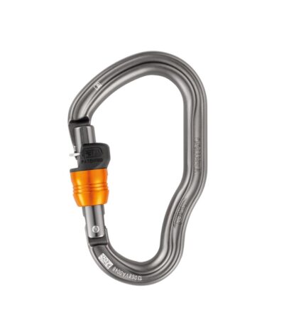 "Mosquetón VERTIGO WIRE-LOCK de aluminio con bloqueo automático, compatible con JOKO y poleas TRAC"