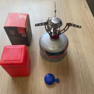 Pack de cocina de camping Bulin B1 + Gas Doite 230 gr