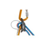 Asegurador-descensor Petzl REVERSO ligero y polivalente para escalada deportiva, alpinismo y rápel
