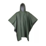 Poncho de PVC verde