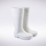 Botas Ditta Forte con Punta de Acero Blanco/Blanco - Imagen 5