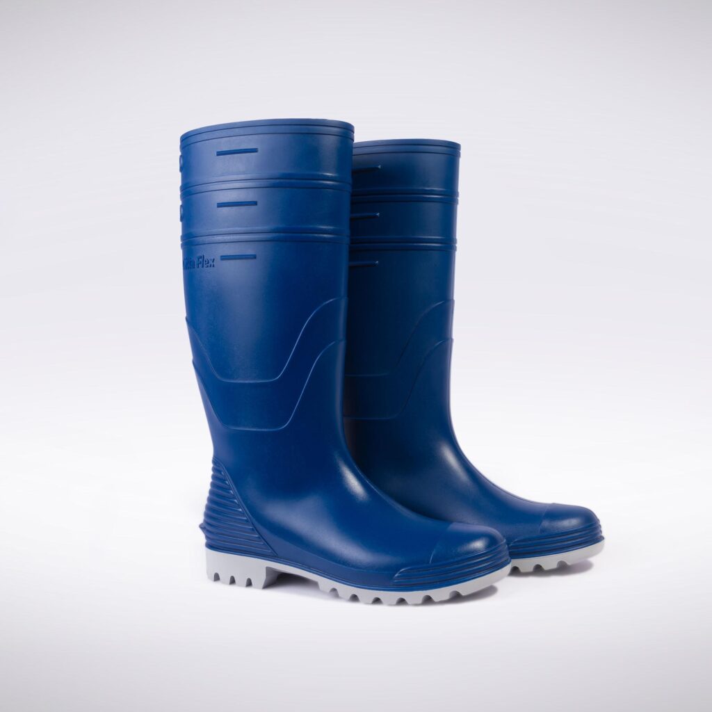 Botas Ditta Flex Azul/Plomo