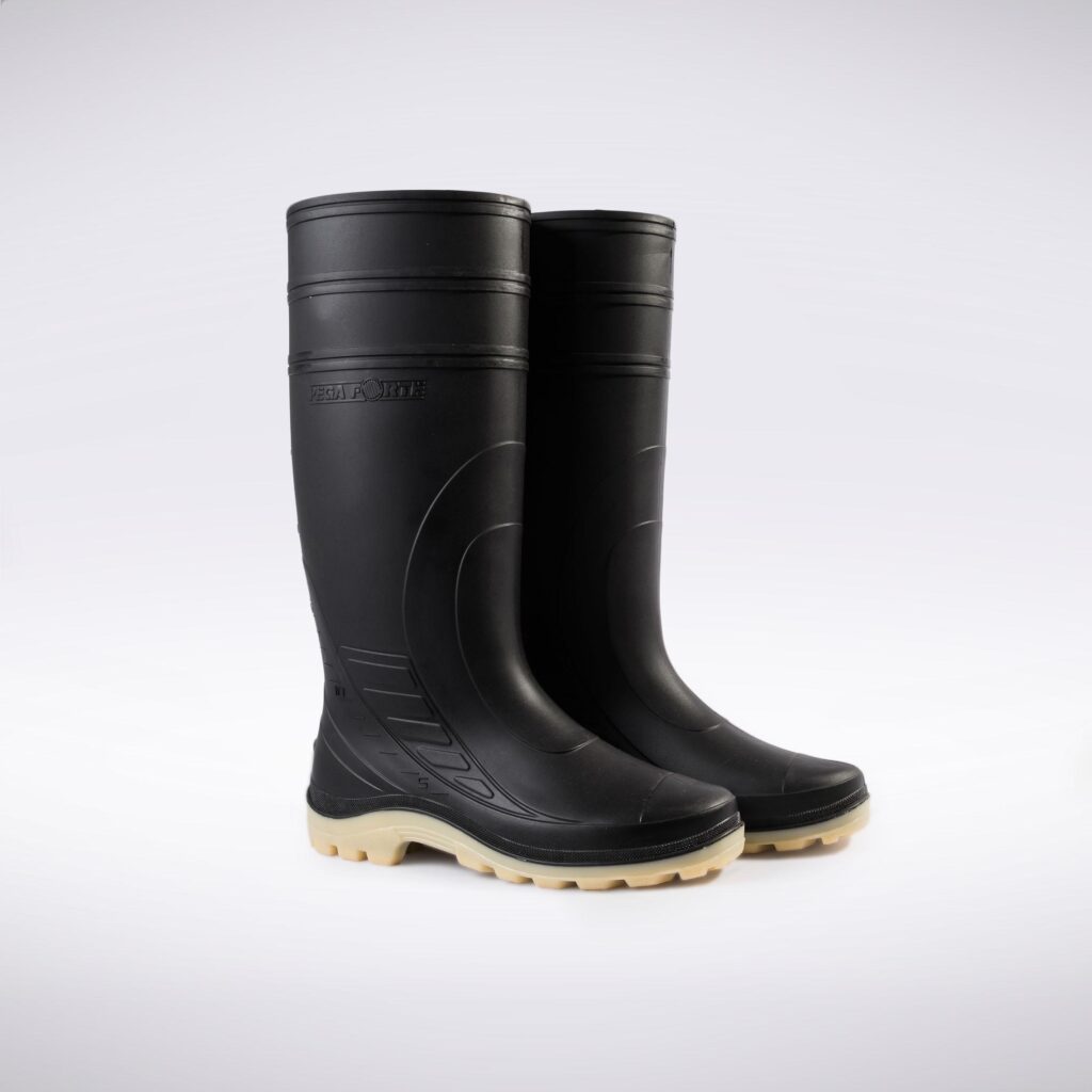 Botas Pega Forte Negro/Crepe