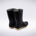 Botas Midi Flex Negro/Crepe - Imagen 4