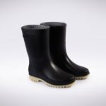 Botas Midi Flex Negro/Crepe - Imagen 3