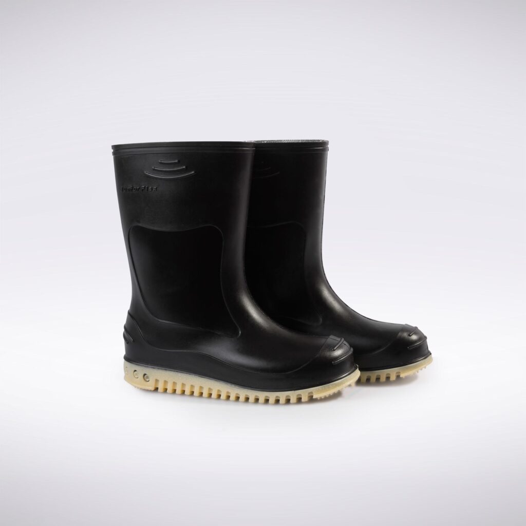 Botas Junior Flex Negro/Crepe