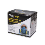 Respirador de silicona con cartuchos 6003 VO – GA - Imagen 4