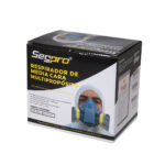 Respirador de silicona con filtros 2097 para polvos y neblinas - Imagen 2