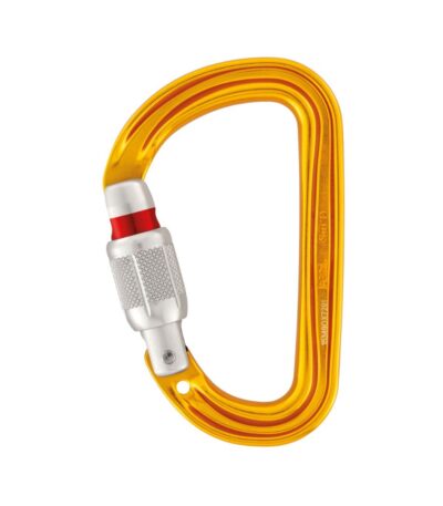 Mosquetón Sm'D de aluminio con bloqueo TRIACT-LOCK, compatible con GRIGRI