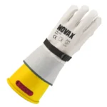Sobreguante de cuero NOVAX para guantes dieléctricos
