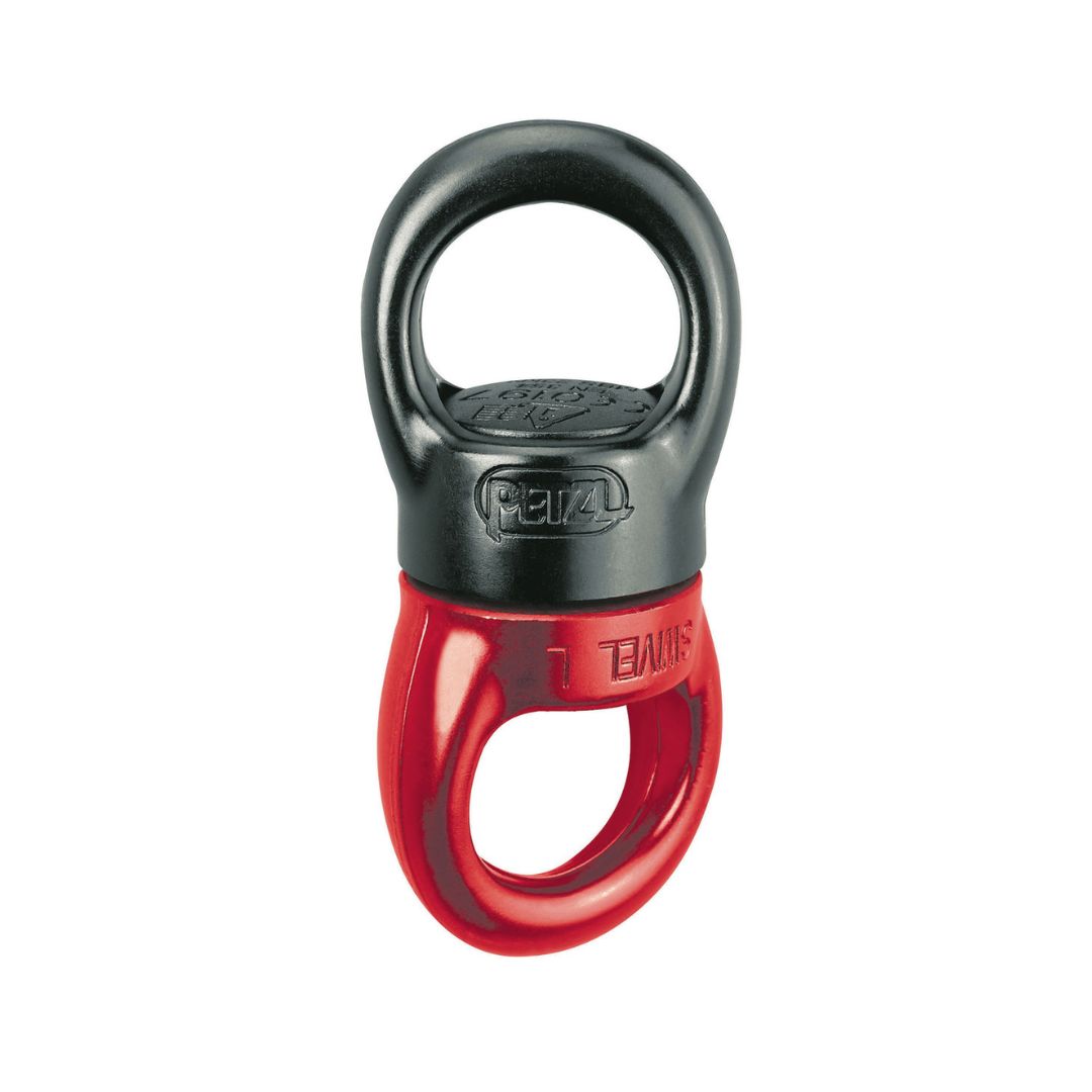 swivel-rojo-negro SWIVEL - Eslabón giratorio con rodamiento de bolas
