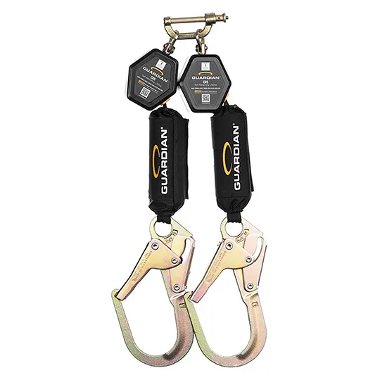 twin-retractil-guardian-CR5-de-6´-cinta(1400204)-epp-proteccion-caidas TWIN – RETRACTIL DUAL GUARDIAN CR5 DE 6´ CINTA - Imagen 1