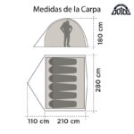 Doite Zander 6 carpa familiar